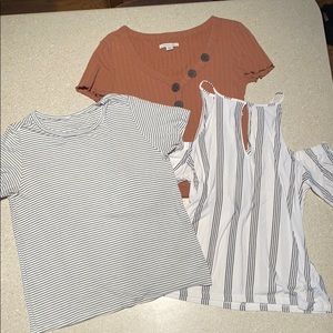 Three American Eagle Shirts